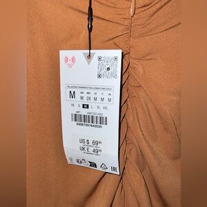 Zara stunning evening dress sized Medium it is stretchy so please down a size.